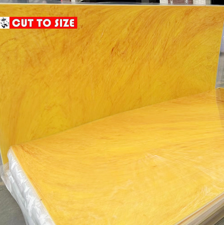 4x8ft Plexiglass  8X4 Feet Yellow Color Acrylic Sheet Decorative Wall Panel 4x8 4x6