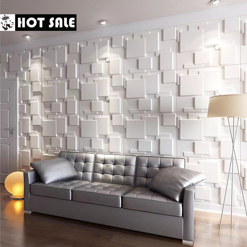 Wholesale Waterproof 3D Pvc Wall Panels Diy Wallpaper Wall Panel 3D For Interior Decor