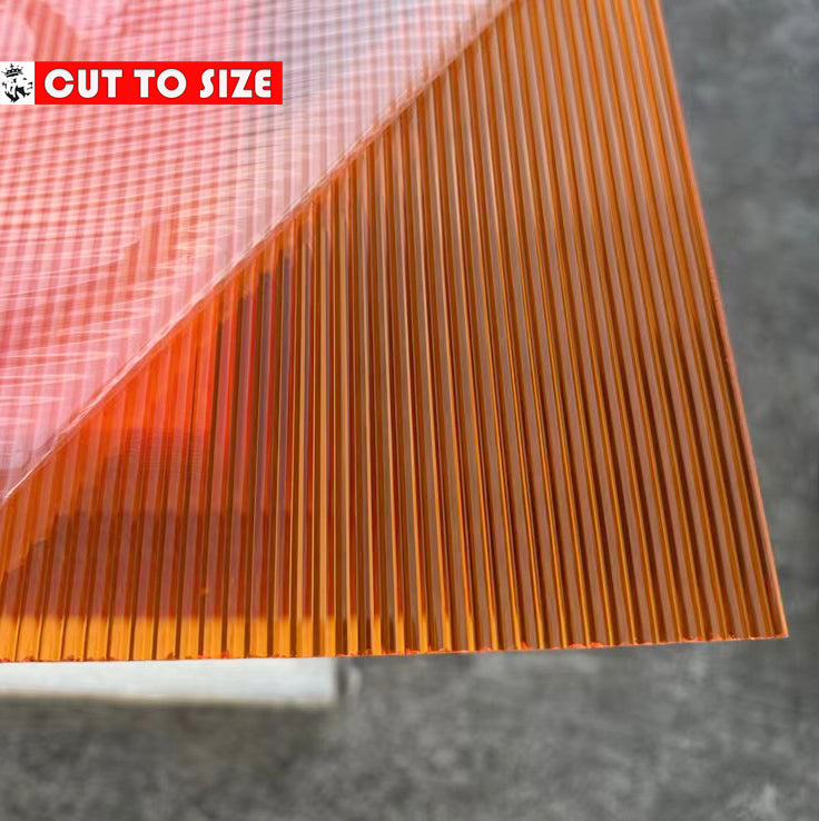 Wholesale 2mm 5mm 7mm Single and double-sided thick and thin striped acrylic board / convex / concave U-shaped / large, medium and small Changhong