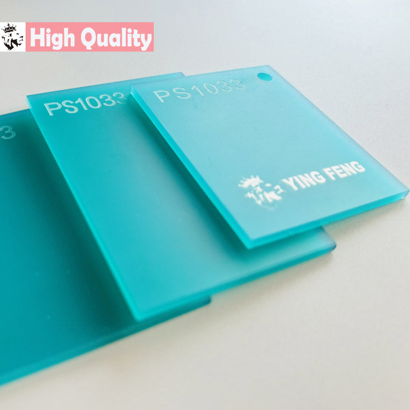 100% Virgin colorful Matte Frosted PMMA Acrylic Sheet