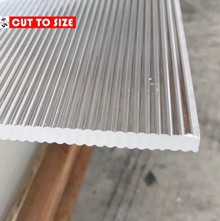 Wholesale Single and double-sided thick and thin striped acrylic board / convex / concave U-shaped / large, medium and small Changhong