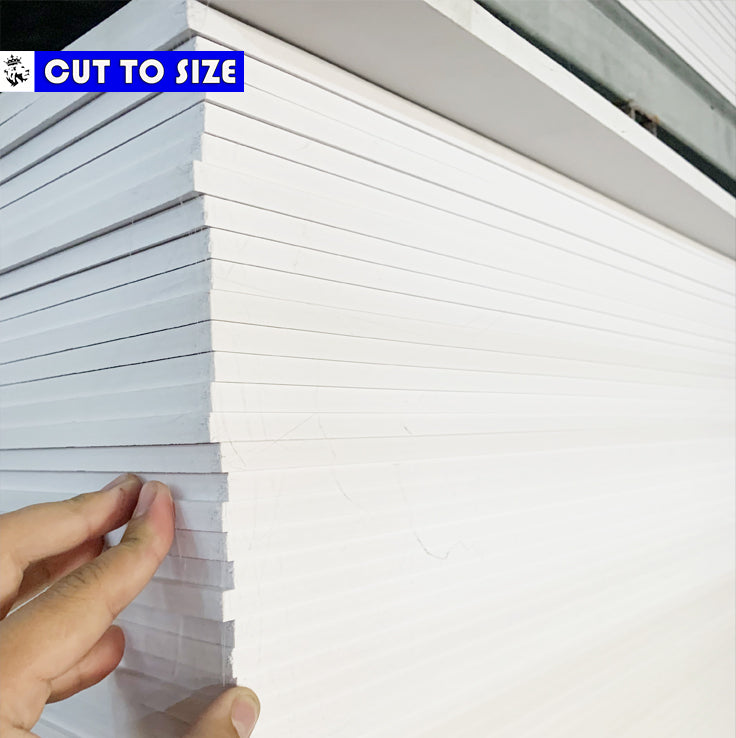 0.5 Density 0.55 Density  4x8ft  Plastic Sheets  18mm 15mm 12mm 20mm PVC celuka Forex sheet panel Board PVC Foam Board For Kitchen Cabinet