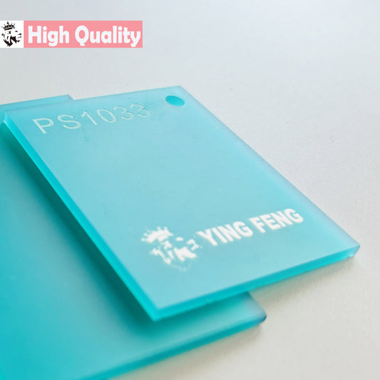 100% Virgin colorful Matte Frosted PMMA Acrylic Sheet