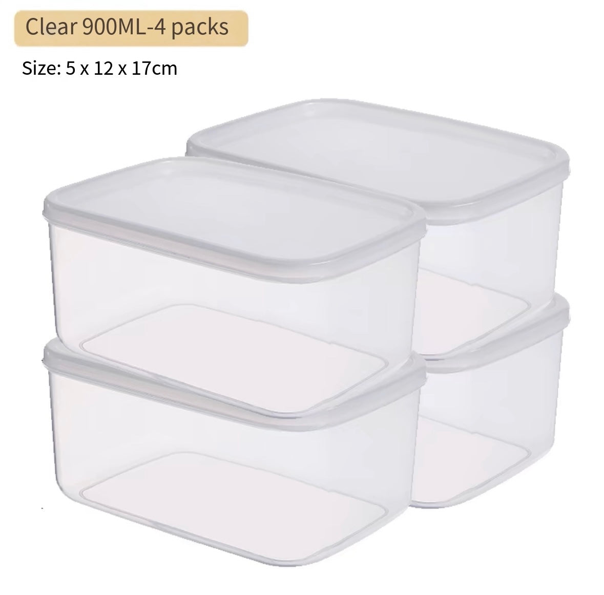 Frozen storage box refrigerator special packaging food grade fresh-keeping box sealed plastic compartment small box home organization