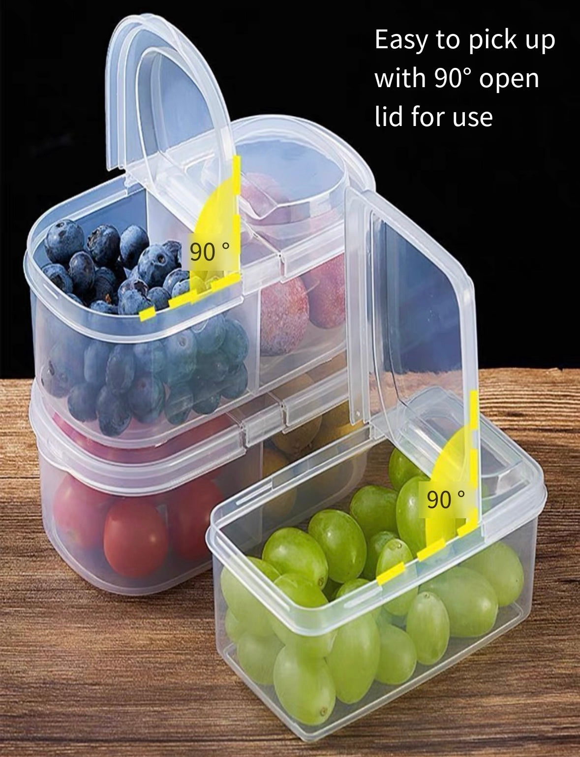 Fruit box children's portable primary school students take-out fresh lunch box lunch box refrigerator special food grade storage box