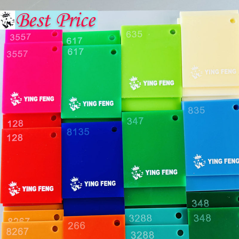 3mm 5mm Eco-Friendly High-Quality Greenhouse Plastic Sheets Colorful Clear Acrylic Sheet