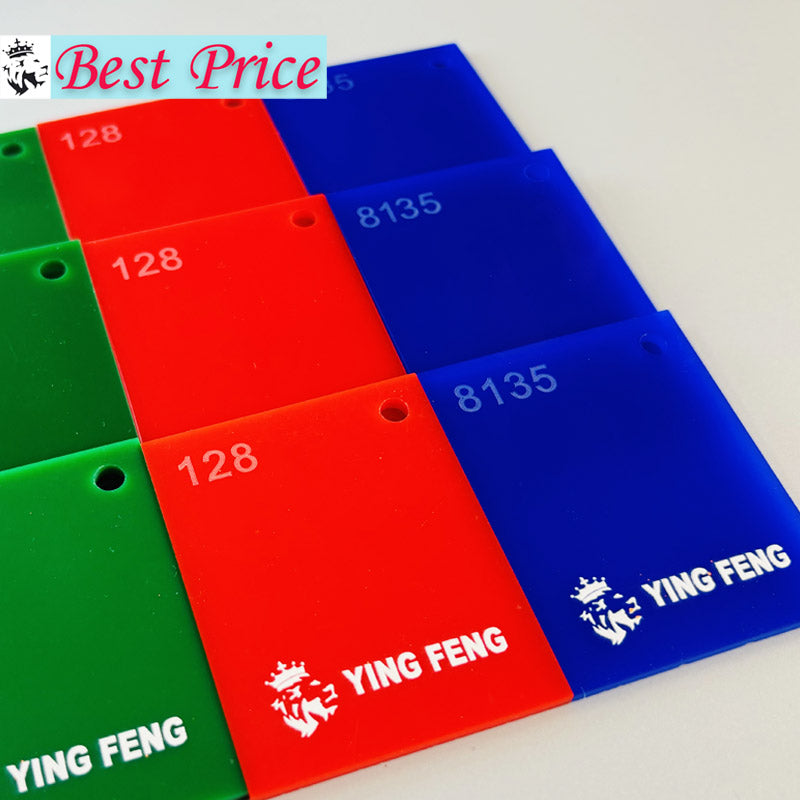 3mm Laser Cutting Colorful Glitter PMMA Cast Acrylic Sheet for Kid Play