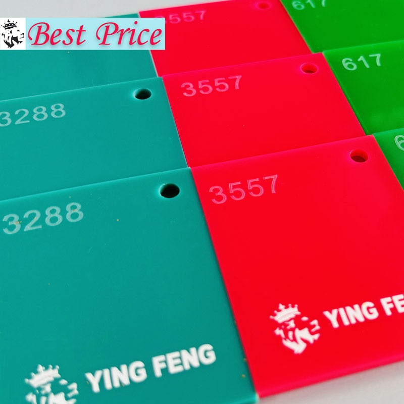 High Quality 5mm Colorful PMMA Acrylic Sheet with Cheap Price