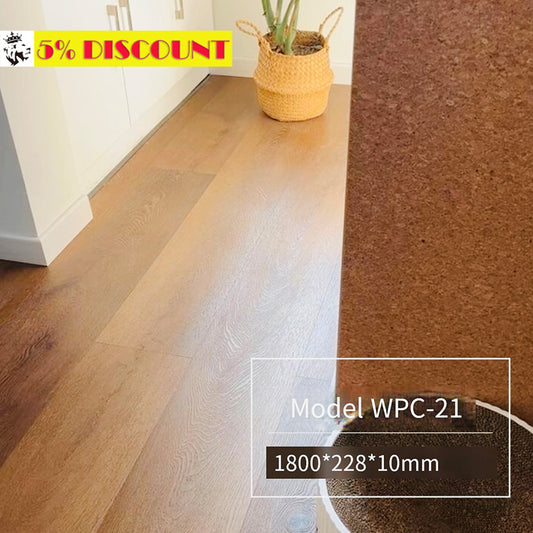 High quality Vinyl Plank Flooring waterproof WPC plastic floor tile WPC flooring