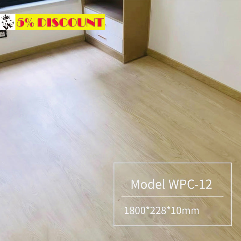 Hot Sale WPC Decking Indoor Waterproof Composite Wood Texture Decking Boards Flooring