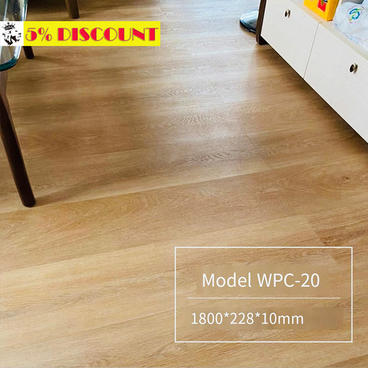 WPC Flooring synthetic lumber composite wood decking plank Wood Flooring WPC Laminate decking board terrace dock deck