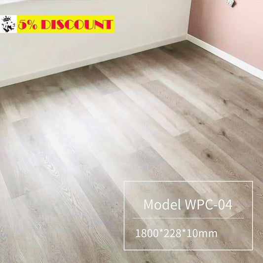 Easy Installation WPC Indoor Flooring Anti-UV 3d Deep Embossed Decking