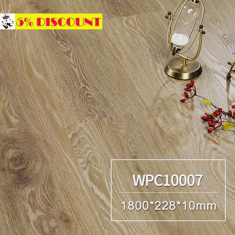 Custom Interlock WPC indoor Decking 3D embossing wood grain Composite decking board China Wood Plastic texture Flooring