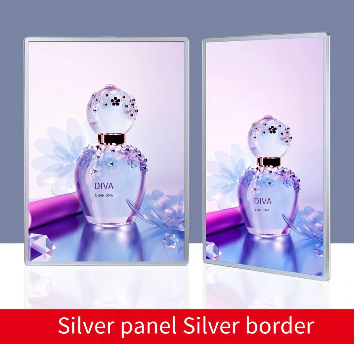 Acrylic elevator advertising frame magnetic poster frame aluminum alloy display board frame A3 acrylic publicity picture frame A4 photo frame wall hanging