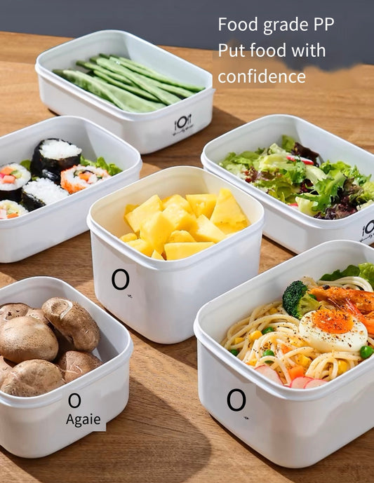 Food grade refrigerator fresh-keeping box refrigerator special storage box student office worker microwave heating lunch box lunch box