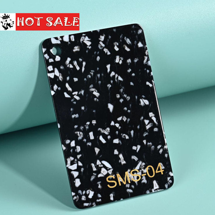 Fancy color dot opaque acrylic board Keychain lyrics card star peripheral acrylic billboard customization