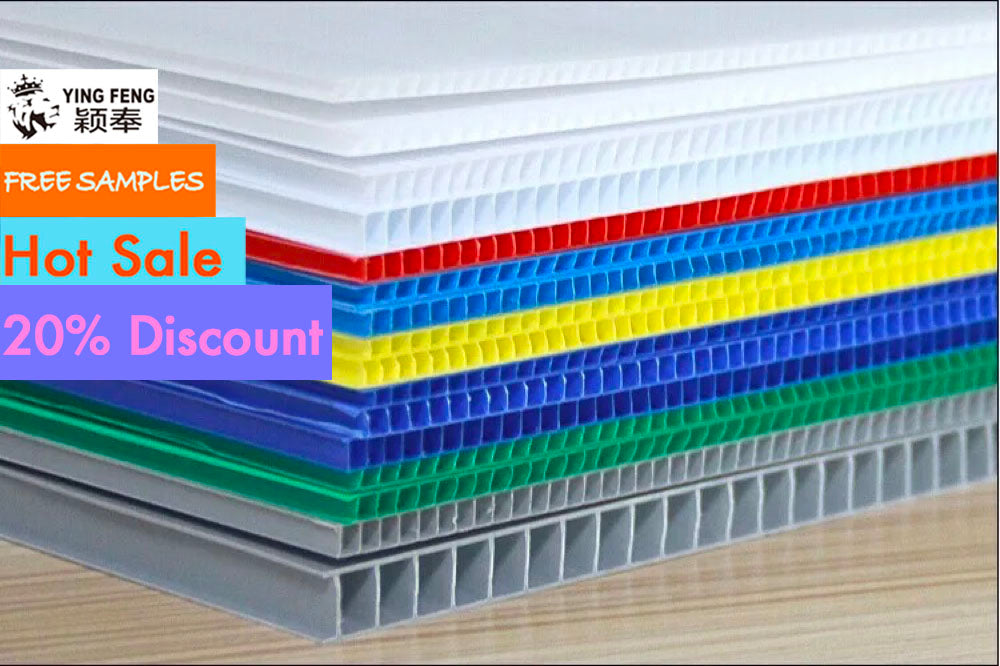 PP Hollow Panel 5mm Corflute Plastic Corrugated Sheets