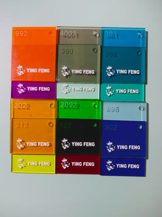 100% Virgin Mma Plastic 3mm 4x8 Custom Pmma Perspex Board Glass Color Fluorescent Translucent Acrylic Sheet