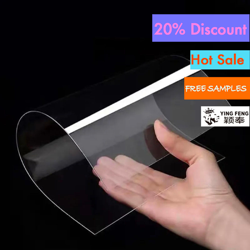 Factory Hot Sale PET Sheet with Protective Film Plastic Sheet Anti-Fog PETG Sheet Support Custom