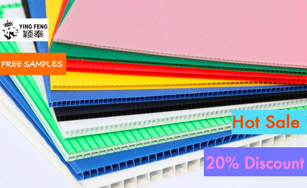 PP Hollow Panel 5mm Corflute Plastic Corrugated Sheets