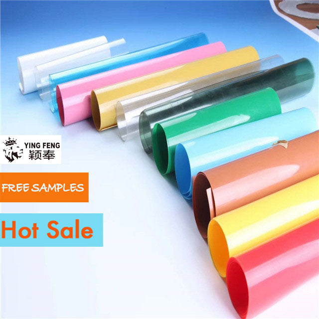 PVC transparent plastic sheet coated coil slice heat-resistant anti-fog film