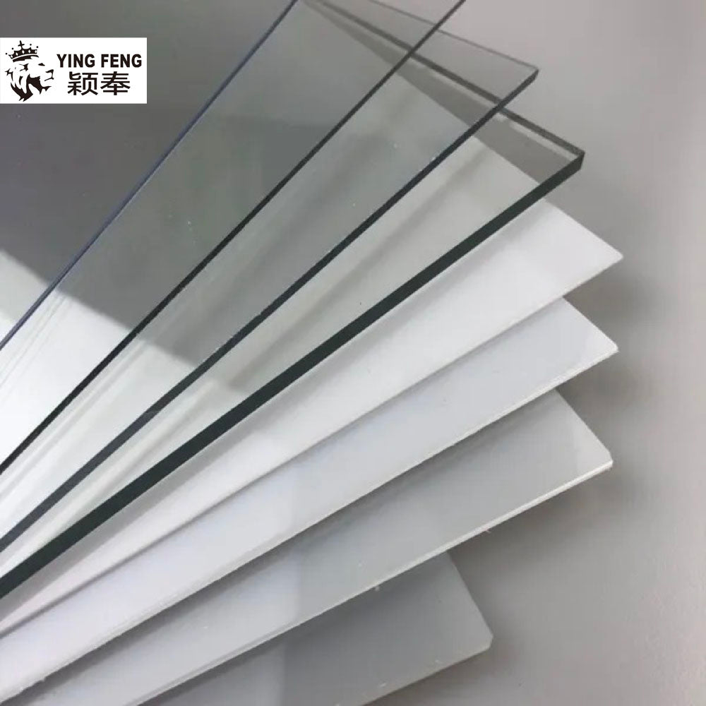 Rigid transparent plastic PS/PVC/PC/PMMA sheet board panel plate